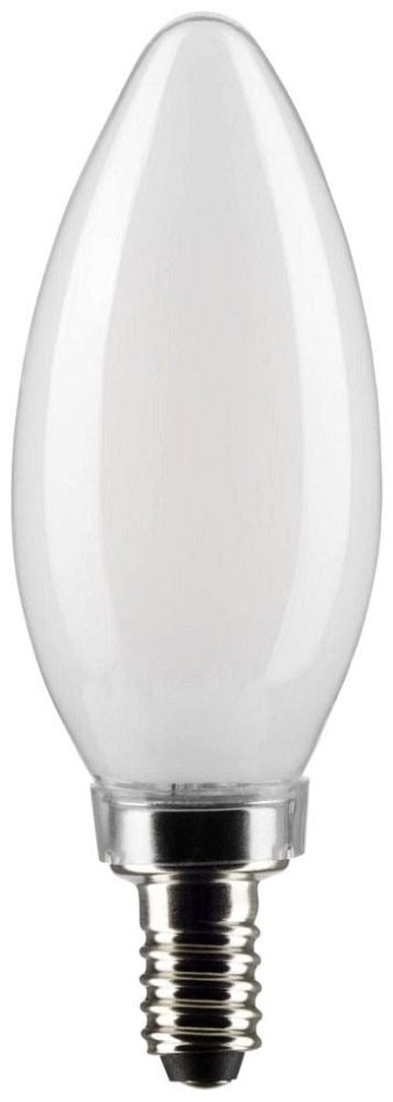 SATCO-NUVO Satco-Nuvo S21823 B11 LED Frosted Candelabra E12 4W (2-Pack)