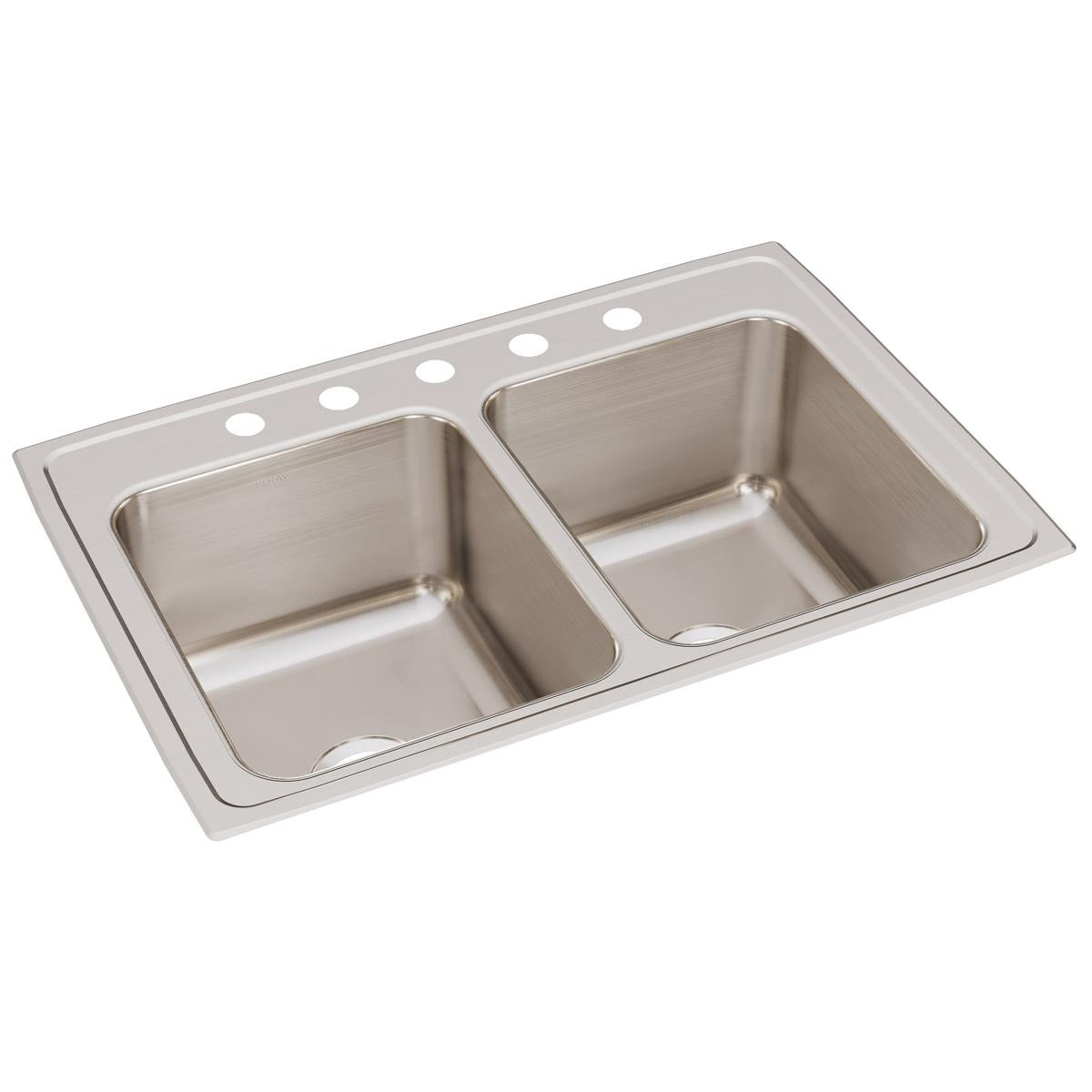 BSC PREFERRED Bsc Preferred DLR3322125 Drop-in Double Bowl Kitchen Sink