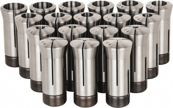 LYNDEX-NIKKEN Lyndex-nikken 510-SET-18 5C Round Collet Set 18 Pc
