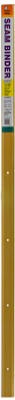 FROST KING Thermwell H433FB/6 Satin Brass Fluted Seam Binder
