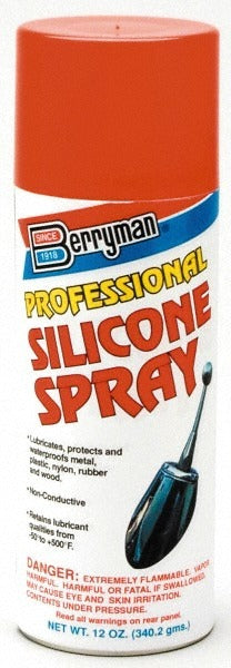BERRYMAN PRODUCTS Berryman Products 1716 Silicone Spray 12 Oz Aerosol