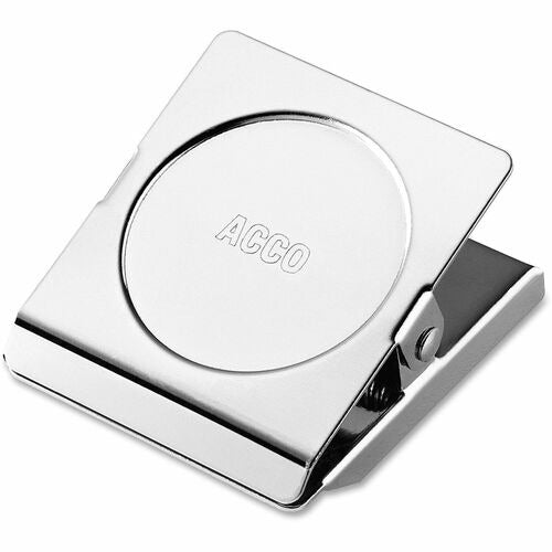 ACCO Acco ACC72132 Magnetic Clip Chrome Medium Box of 12