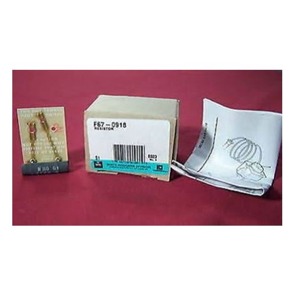 Copeland Comfort Control F67-0918 Resistor Assembly Use With 36C With 3098