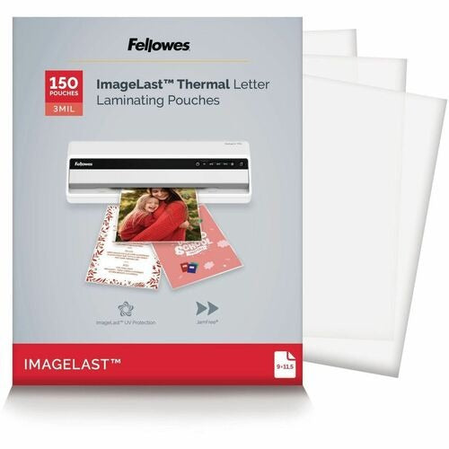FELLOWES Fellowes FEL5200509 Laminating Pouches 3 Mil 150 Pack