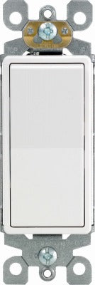 LEVITON Leviton Mfg Co S02-05621-2WS 20A Single Pole Decora Switch
