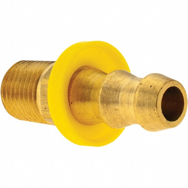 ANDERSON METALS Anderson Metals 11708-1 Barbed Male Hose Connector 1/4 Npt Brass