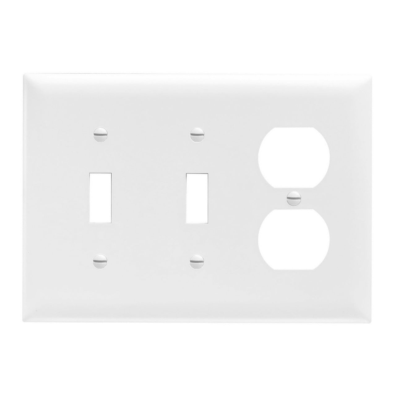 LEGRAND Legrand TP28-W Pass & Seymour TradeMaster Standard Combination Wallplate (4.7 in)