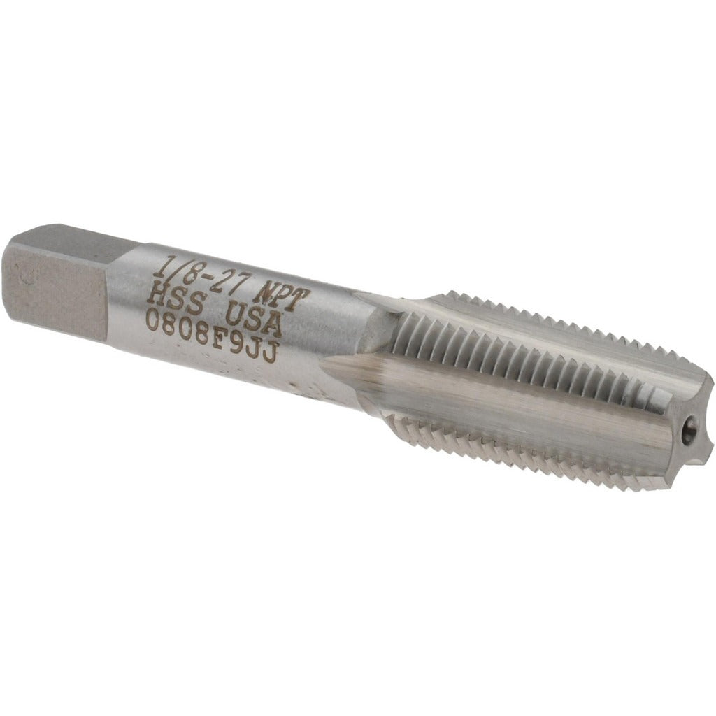 TITAN USA Titan Usa TT93401 Pipe Tap 1/8-27 Npt Taper 4 Flute Hss