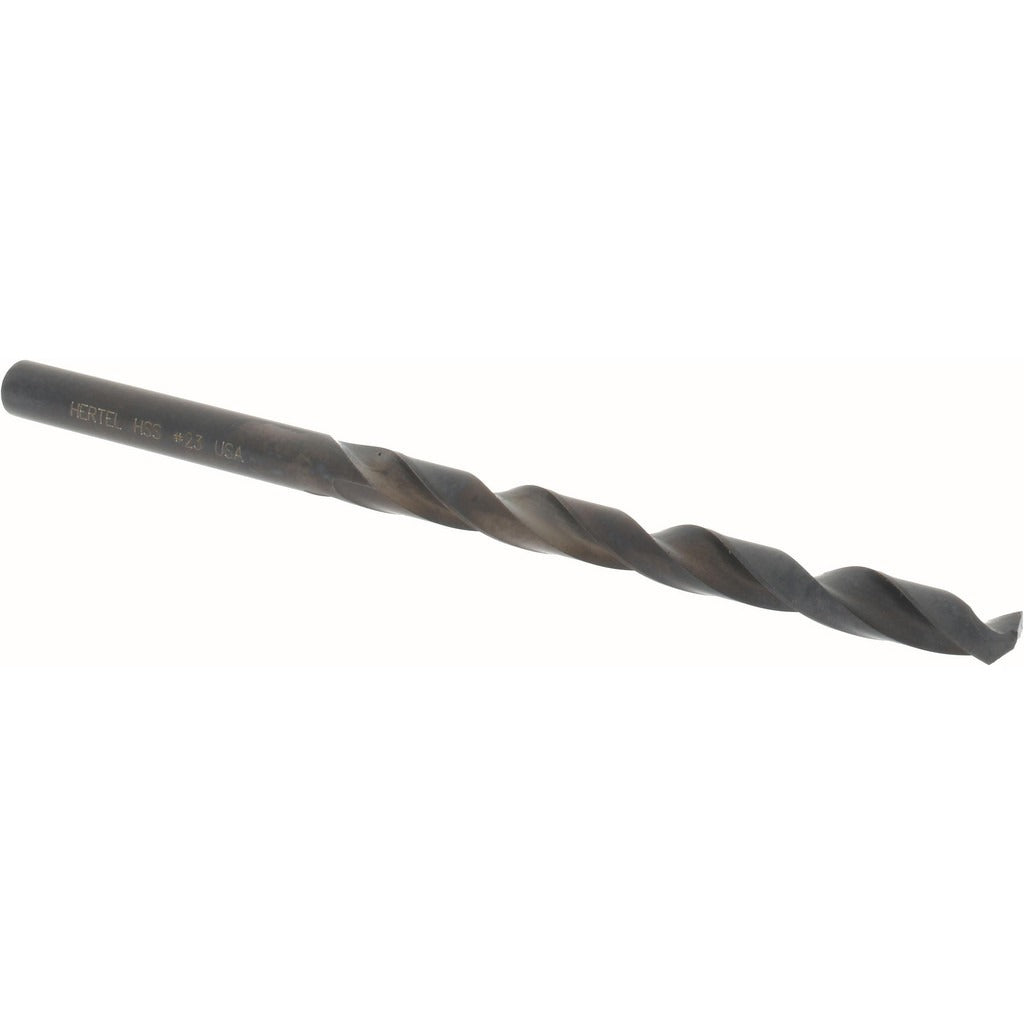 HERTEL Hertel 84580976 No. 23 Hss Jobber Drill Bit 135 Deg