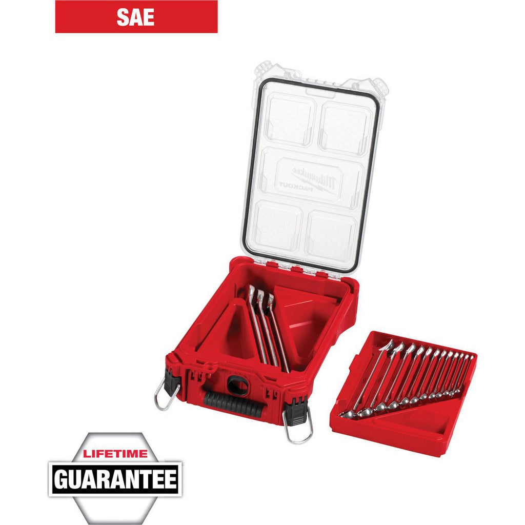 MILWAUKEE Milwaukee Tool 48-22-9484 Sae Combo Wrench Set 15 Pc
