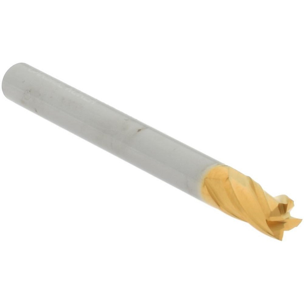 HERTEL Hertel 750411 Square End Mill 3/16 in 4 Flute Carbide Tin