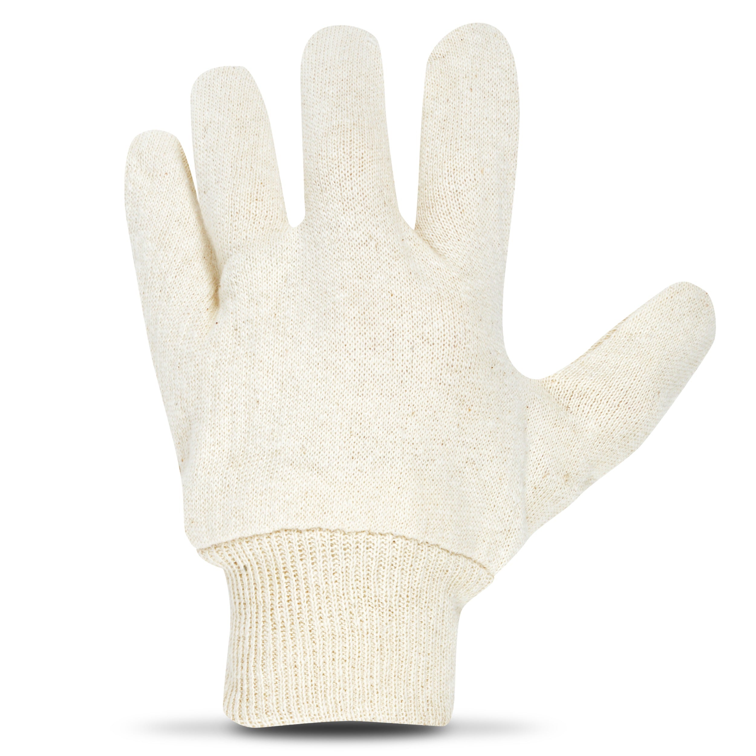 TRULINE Truline A112900 Cotton and String Jersey Gloves Size L Dozen