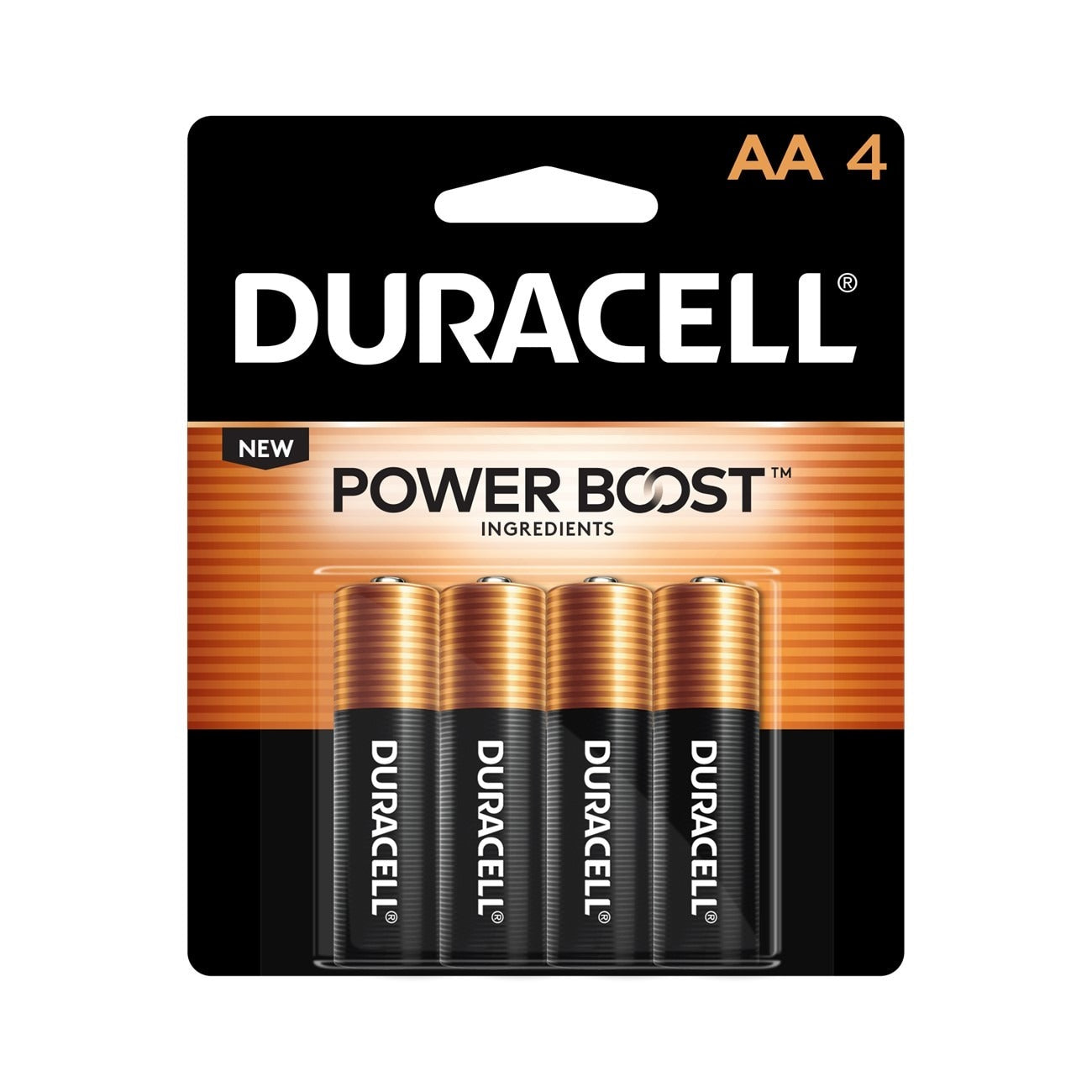 DURACELL Duracell MN1500B4Z Coppertop Aa Alkaline Battery 4 Pack