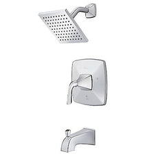 Pfister LG89-8BSC Bronson Professional Grade Tub and Shower Trim, 1.8 gpm Shower, Polished Chrome