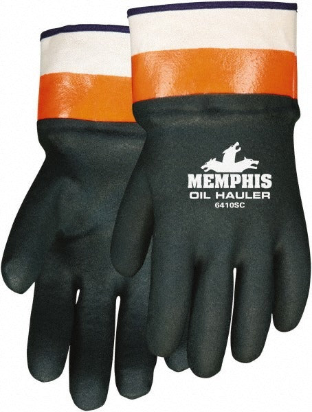 MCR SAFETY Mcr Safety 6410SC Chemical Resistant Gloves Large 59 Mil
