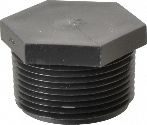 GREEN LEAF Green Leaf F 1014 P Pipe Plug 1-1/4 in Mipt Polypropylene