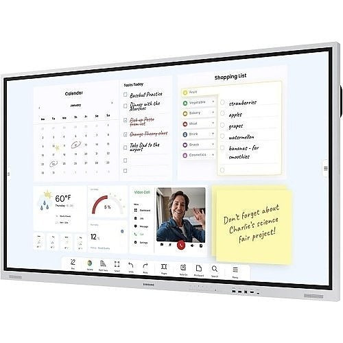 SAMSUNG Samsung LH75WMBWLGCXZA 75 Inch Interactive Display