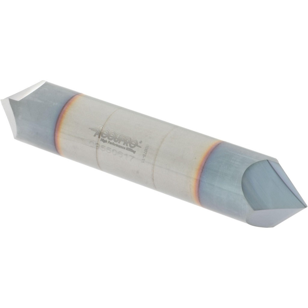 ACCUPRO Accupro 2500291 Chamfer Mill 3/4 in 2 Flutes Solid Carbide