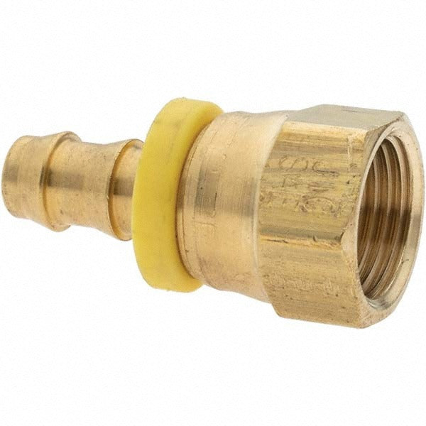 PARKER Parker PP-00399 Female Swivel Hose Fitting 3/8 in Barb Brass