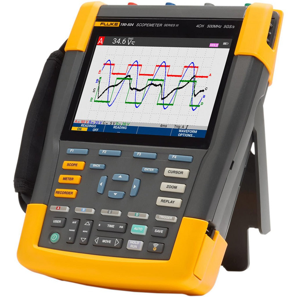 FLUKE Fluke FLUKE-190-504-III Portable Oscilloscope 500 Mhz 4ch