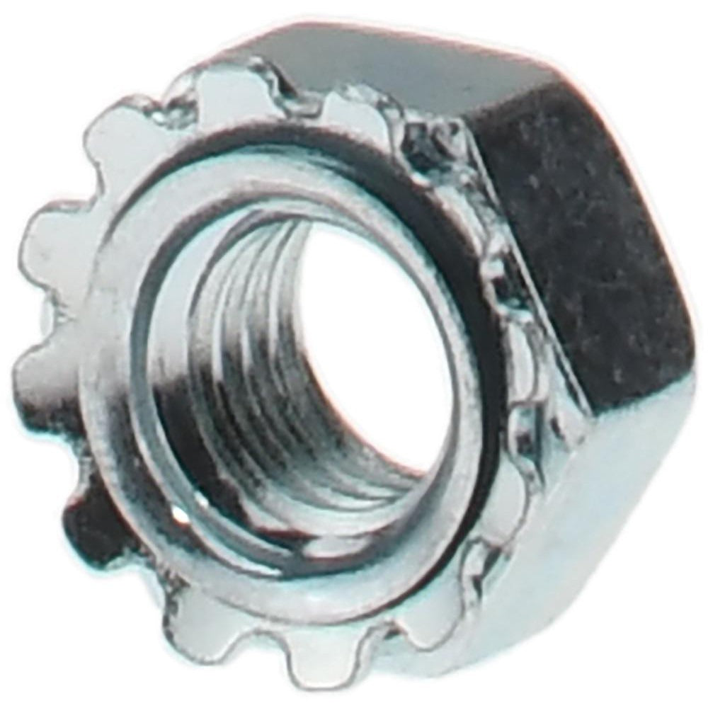 VALUE COLLECTION Value Collection 525038PS M6x1 K-lock Hex Nut Zinc Steel