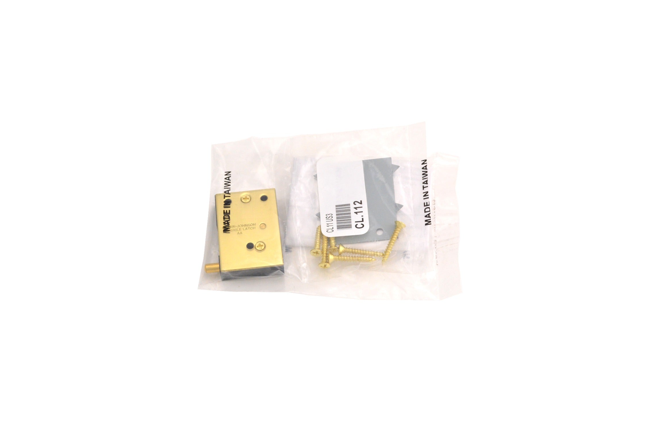 IVES Ives CL113 Invisible Cabinet Latch Bright Brass
