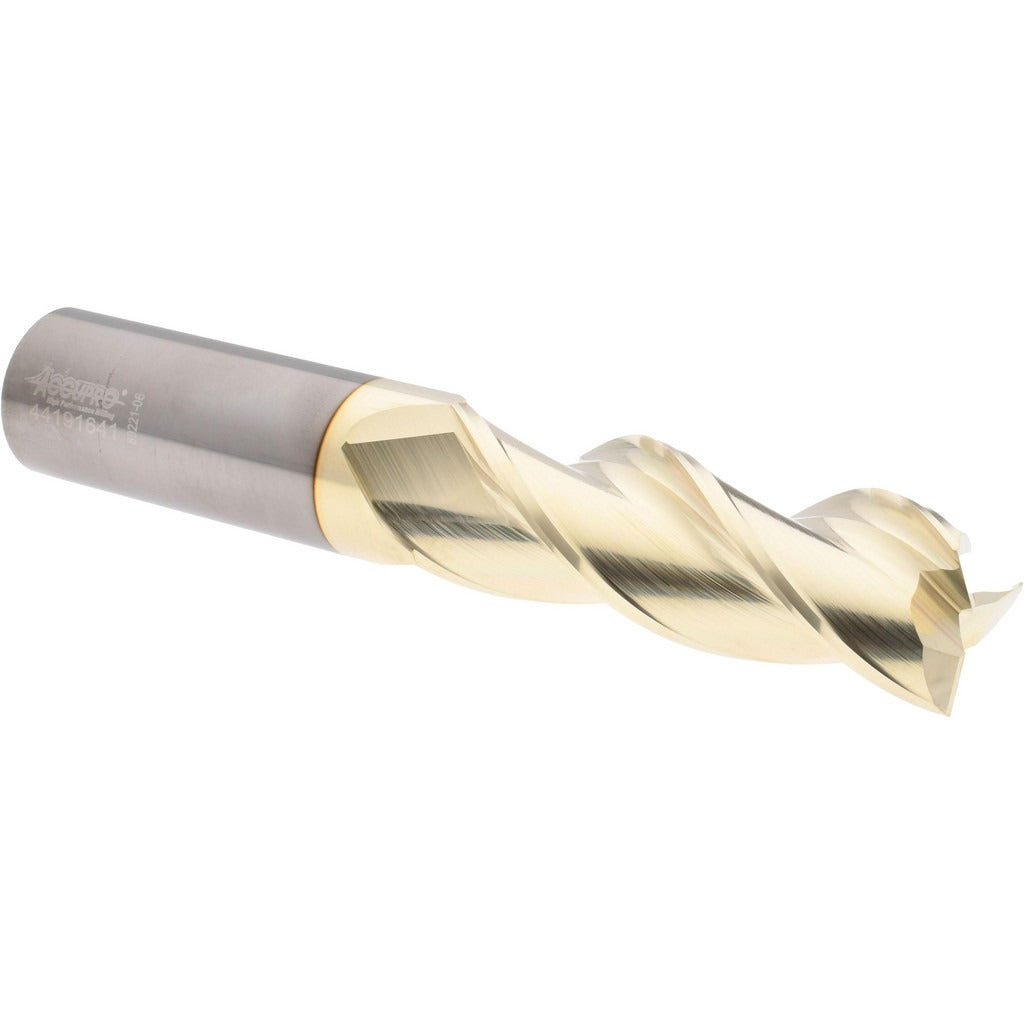 ACCUPRO Accupro 315209 Square End Mill 1in 3 Flute Solid Carbide Zrn