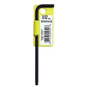 BONDHUS Bondhus 12907 1/8 Balldriver L-Wrench Bulk Pack