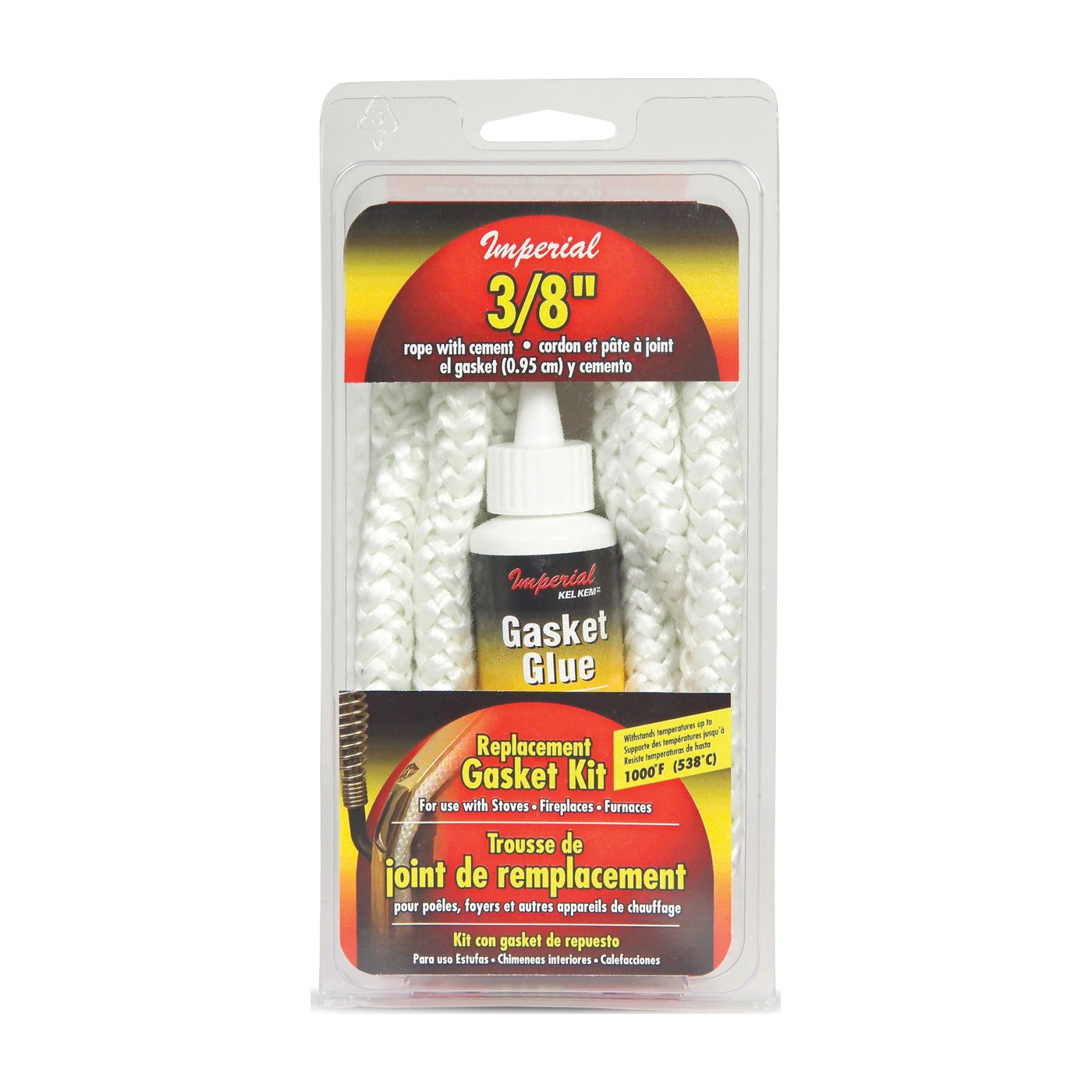 IMPERIAL Imperial GA0187 Gasket Rope Kit 3/8 x 6 feet (1 pack) GA0187