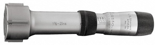 STARRETT Starrett 67857 Mechanical Micrometer 9 Inch Range