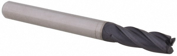 ACCUPRO Accupro 12467986 Corner Radius End Mill 1/4 in 4 Flute