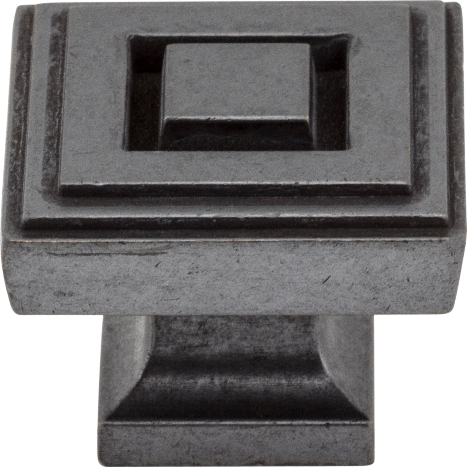 JEFFREY ALEXANDER Jeffrey Alexander 585L-DACM Square Cabinet Knob Gun Metal