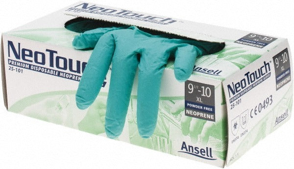 ANSELL Ansell 25-101XL Neoprene Disposable Gloves Xl 5.1 Mil 100 Pack