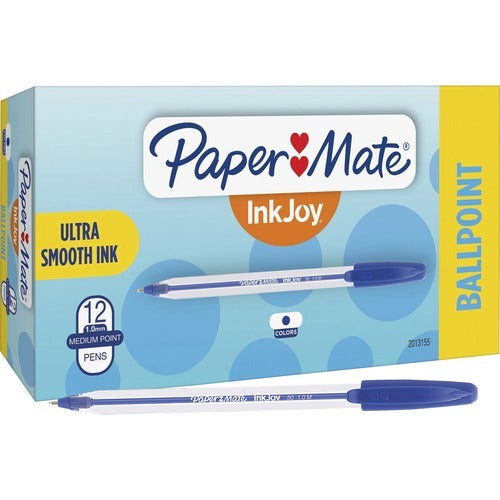 PAPER MATE Paper Mate PAP2013155 Ballpoint Pen Blue Ink 12 Pack