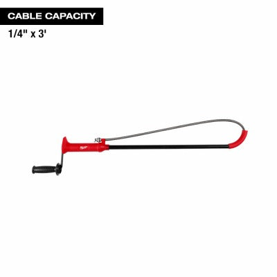 MILWAUKEE Milwaukee 48-22-5765 3 Foot Toilet Auger