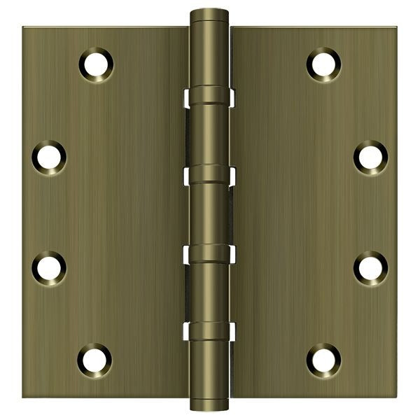 DELTANA Deltana DSB55B5 Square Ball Bearing Hinge 5x5 Antique Brass