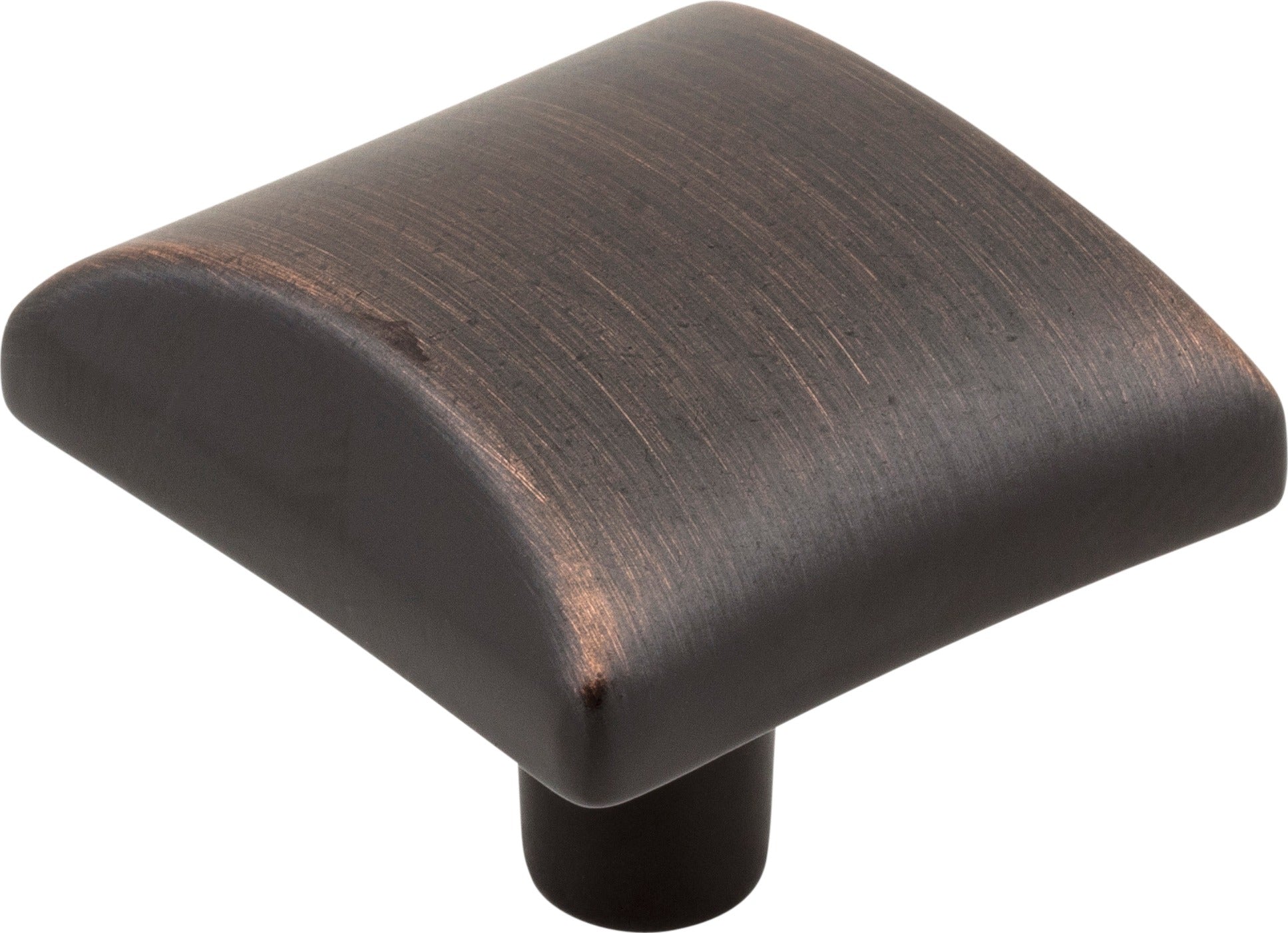 ELEMENTS Elements 525DBAC Square Cabinet Knob Brushed Oil Rubbed Bronze