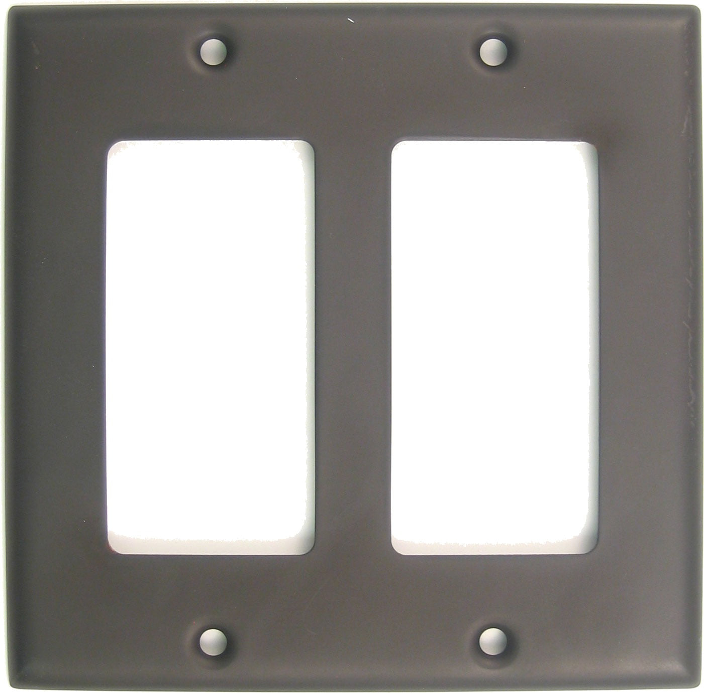 RUSTICWARE Rusticware 787ORB Double Rocker Switch Plate Oil Rubbed Bronze