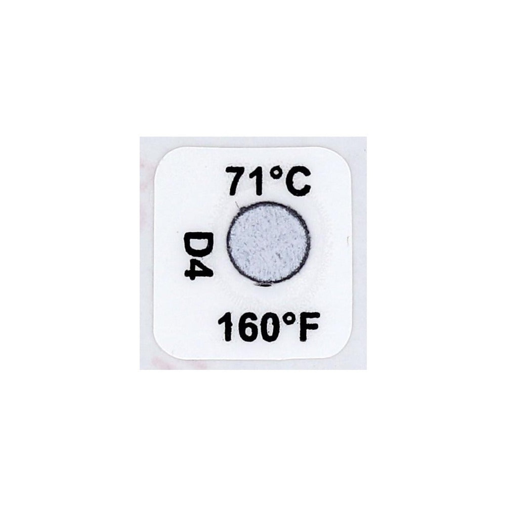 TEMPIL Tempil 26256 Temperature Indicating Label 71C 160F 210-pack