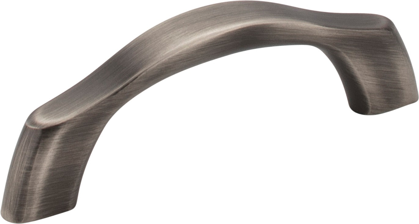 ELEMENTS Elements 993-3BNBDL Cabinet Pull Brushed Pewter Aiden
