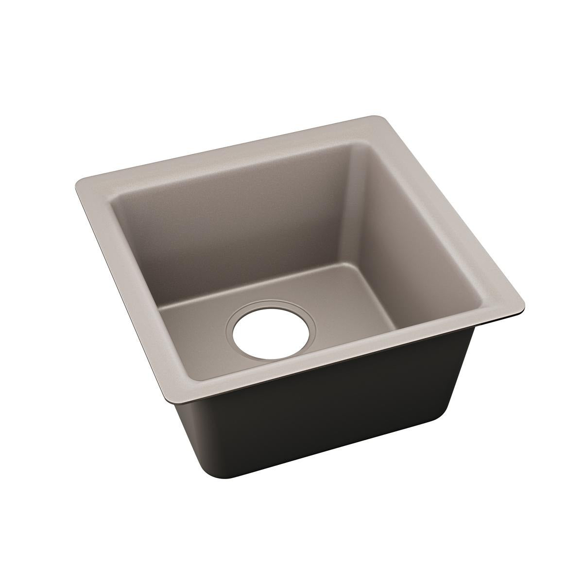 BSC PREFERRED Bsc Preferred ELX1616SM0 Quartz Bar Sink Silvermist