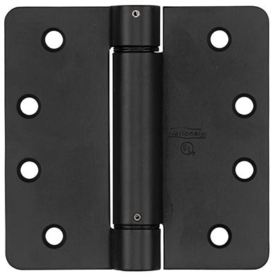 NATIONAL HARDWARE National Mfg N351-015 4 in Spring Adjustable Door Hinge Oil Rubbed