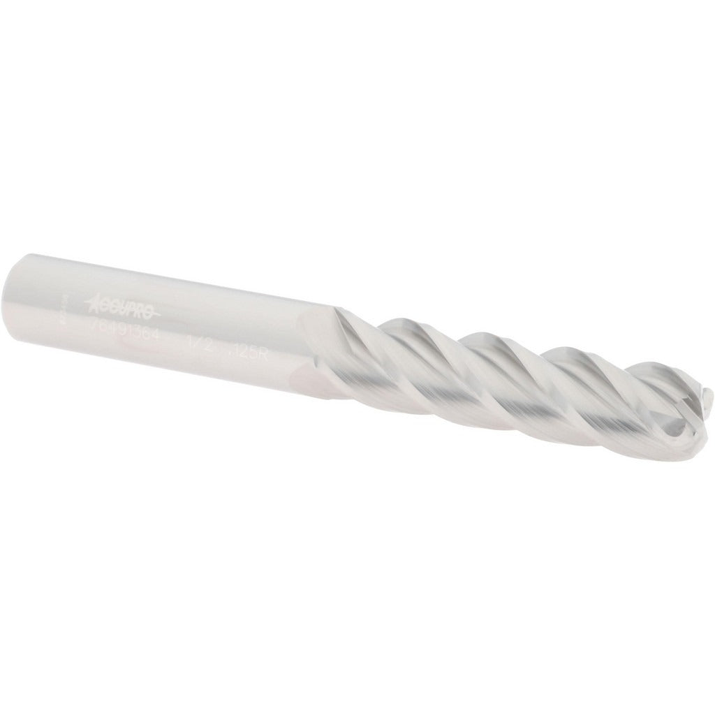 ACCUPRO Accupro 12183080 Corner Radius End Mill 1/2 in 4 Flute