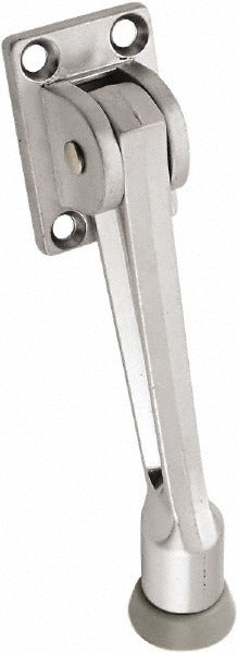 STANLEY National Hardware N273-557 Kickdown Door Stop 5 in Satin Chrome