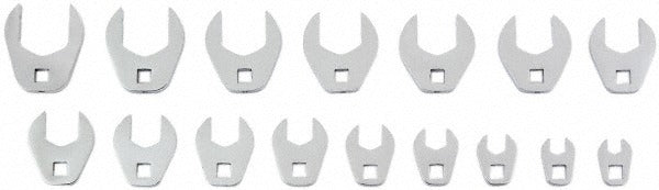 PROTO Proto J49000MCF Crowfoot Wrench Set 16 Pc 9-24mm