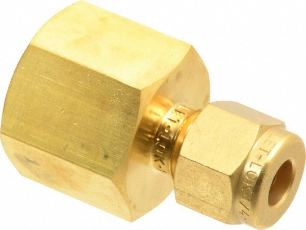HAM-LET Ham-let 3101964 Compression X Fnpt Brass Connector 3/8 in