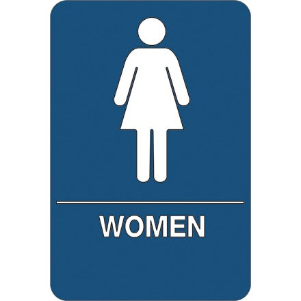 BSC PREFERRED Bsc Preferred SN103 Ada Compliant Sign Abs Plastic