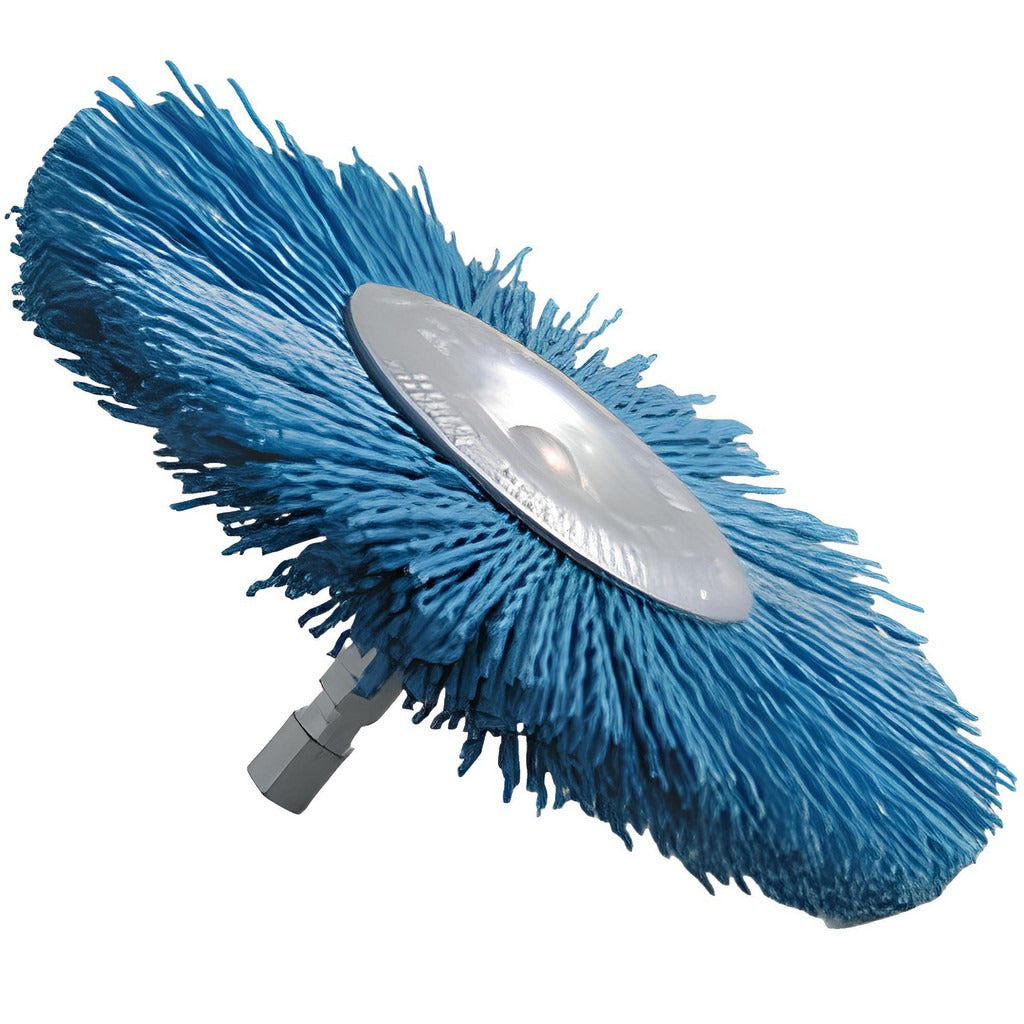 DICO PRODUCTS Dico 7200043 Wheel Brush 4 in 240 Grit Abrasive Nylon