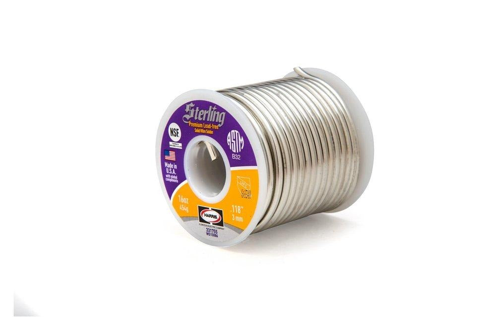 HARRIS HARRIS 331755 Lead-Free Copper-Tin Solder 1 lb