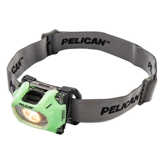 PELICAN Pelican 2750CC Correct Color Headlamp 183 Lumens (Includes 3 AAA Batteries)